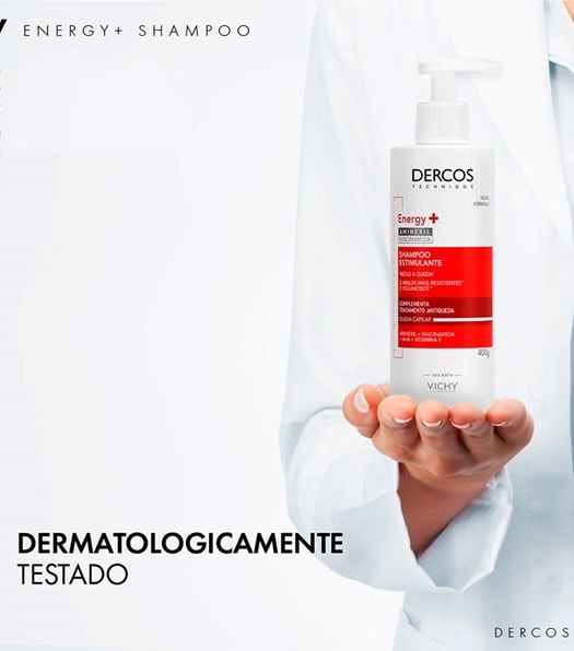 Shampoo Estimulante Antiqueda Dercos Energy+ 400g