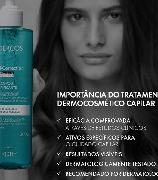 Shampoo Purificante Oil-Correction Com Ácido Salicílico e Zinco PCA – 3