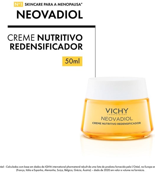 Creme Nutritivo Redensificador Vichy Neovadiol Menoupausa - 50g