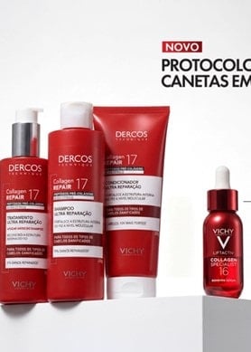 Novo protocolo Vichy, até para usuários de canetas emagrecedoras.