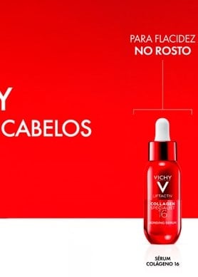 Kit Vichy para pele e cabelos.