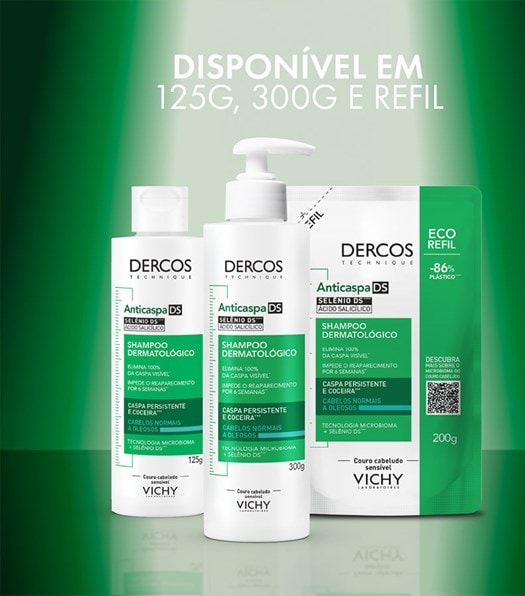 Shampoo AntiCaspa DS Cabelos Normais a Oleosos