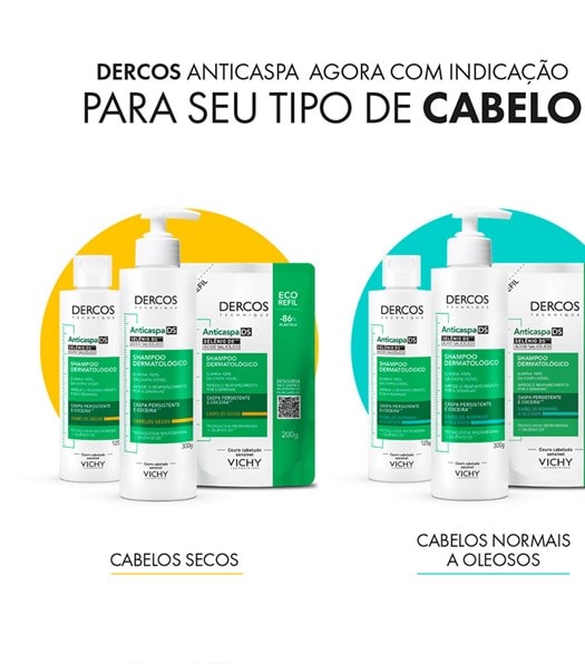Shampoo AntiCaspa DS Cabelos Normais a Oleosos