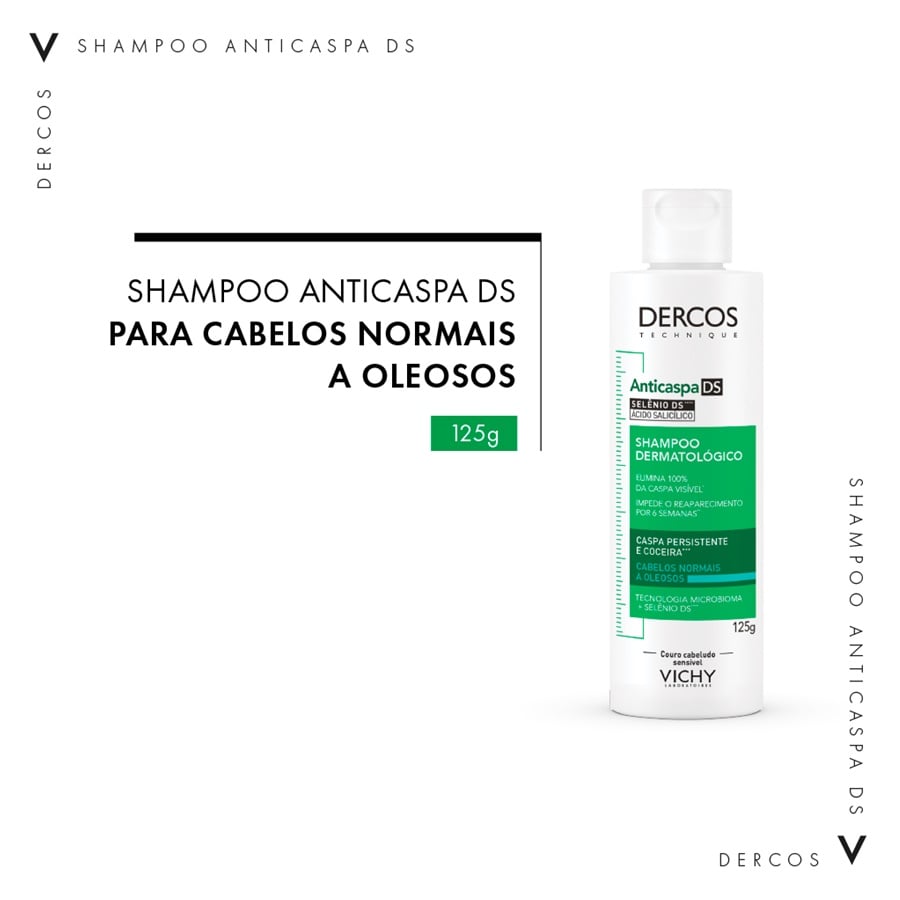 Shampoo Anticaspa DS 125G Oleosos