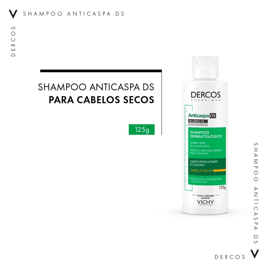 Shampoo Anticaspa DS 125g Secos