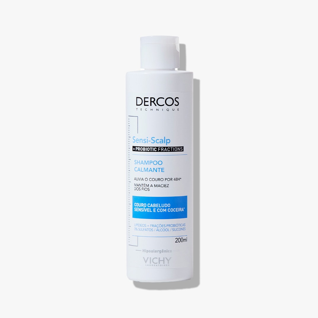 DERCOS SHAMPOO LIMPEZA CALMANTE SENSI-SCALP 200ML