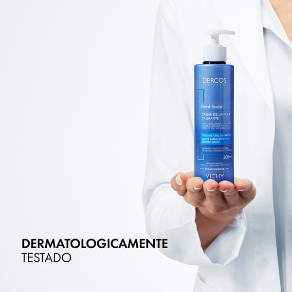 DERCOS CREME DE LIMPEZA SENSI SCALP 300ML