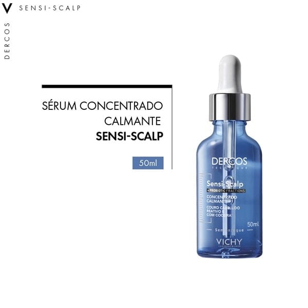 Sérum concentrado calmante Sensi-Scalp.