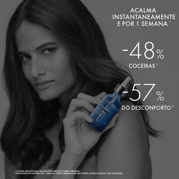 Acalma instantaneamente e por uma semana.