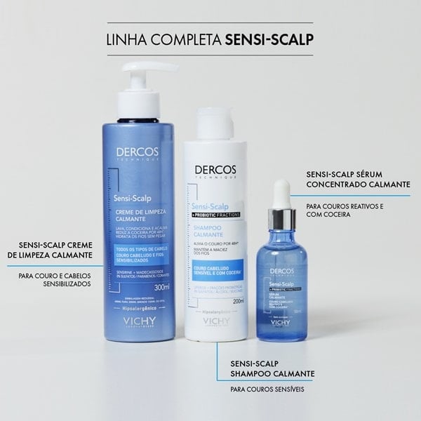 Linha completa Sensi-Scalp.
