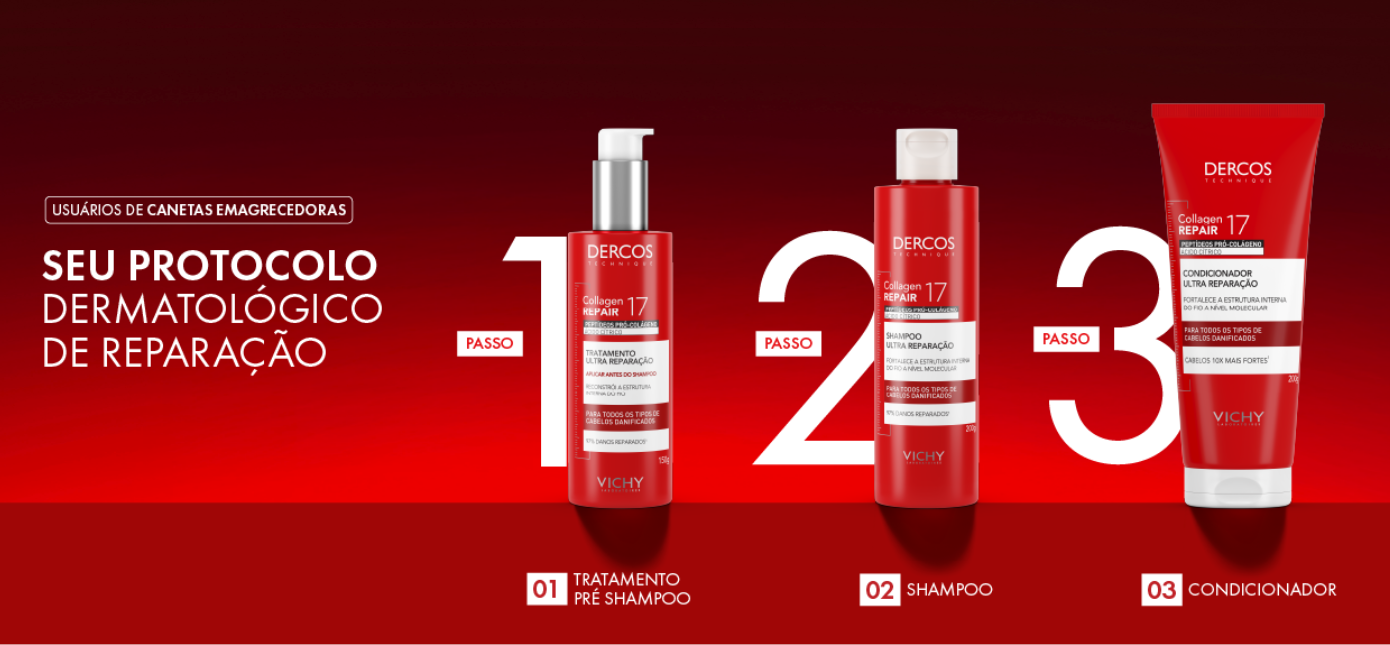 Seu protocolo dermatológico de reparação.