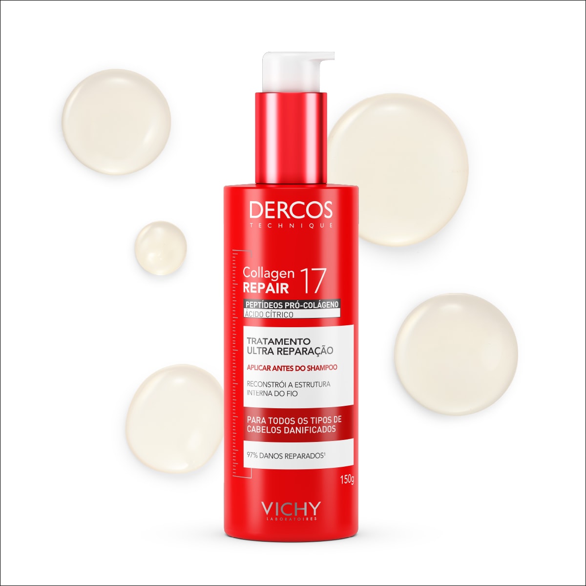 PRÉ-SHAMPOO ULTRA REPARAÇÃO COLLAGEN REPAIR 17