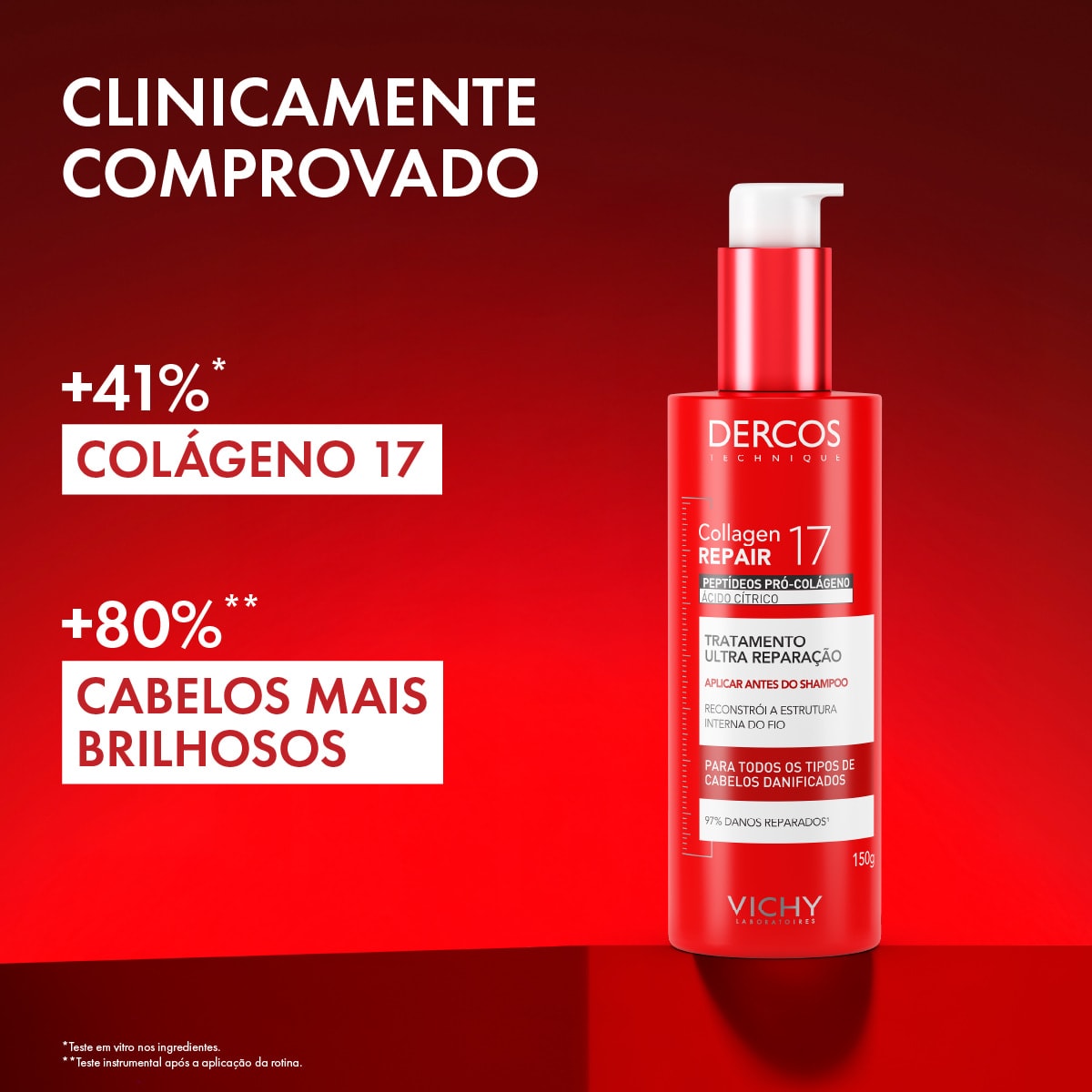 PRÉ-SHAMPOO ULTRA REPARAÇÃO COLLAGEN REPAIR 17