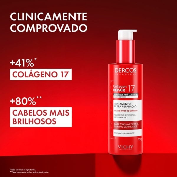 PRÉ-SHAMPOO ULTRA REPARAÇÃO COLLAGEN REPAIR 17