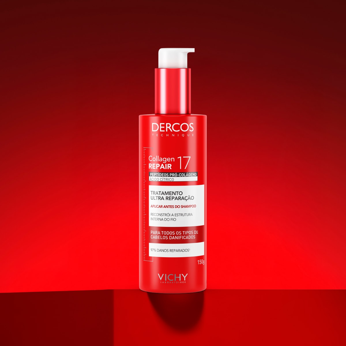 PRÉ-SHAMPOO ULTRA REPARAÇÃO COLLAGEN REPAIR 17