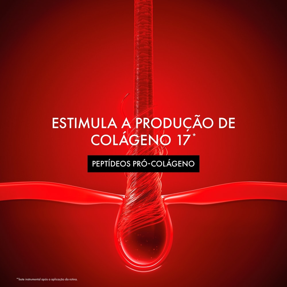 Estimula a produção de colágeno.