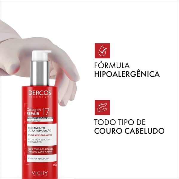 Fórmula hipoalergênica, para todo tipo de couro cabeludo.