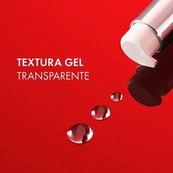 Textura gel, transparente.