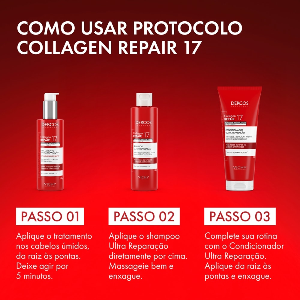 Como usar o protocolo collagen repair 17.