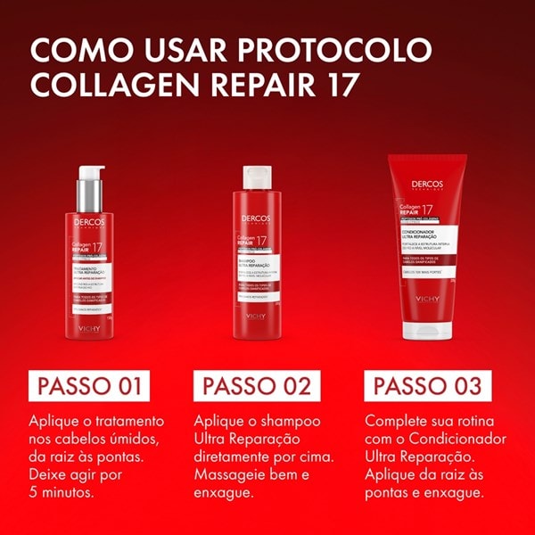 Como usar o protocolo collagen repair 17.