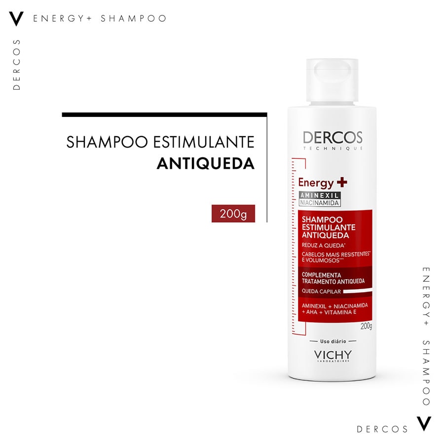 Imagem Dercos Shampoo Energizante Antiqueda