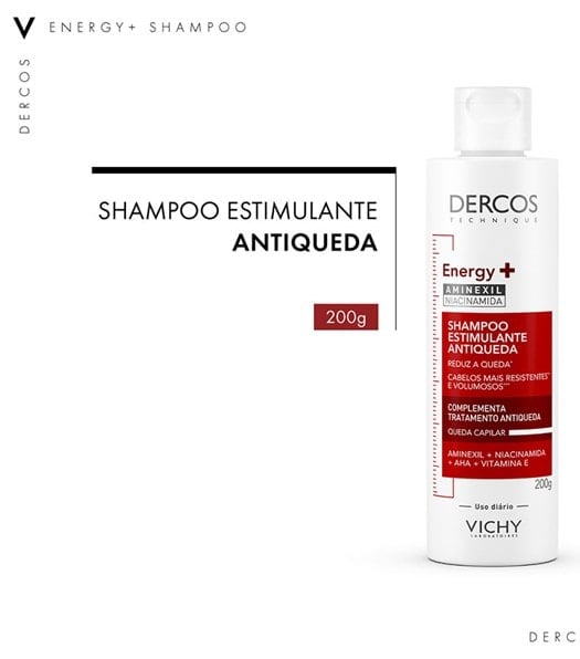 Imagem Dercos Shampoo Energizante Antiqueda