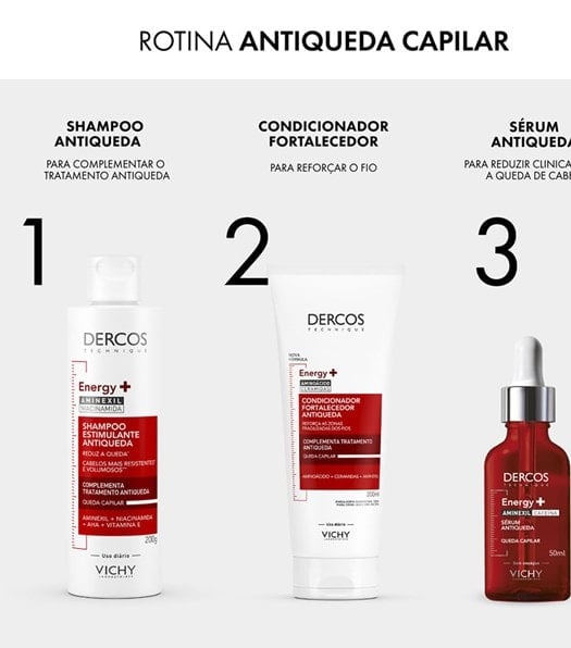 Imagem Dercos Shampoo Energizante Antiqueda