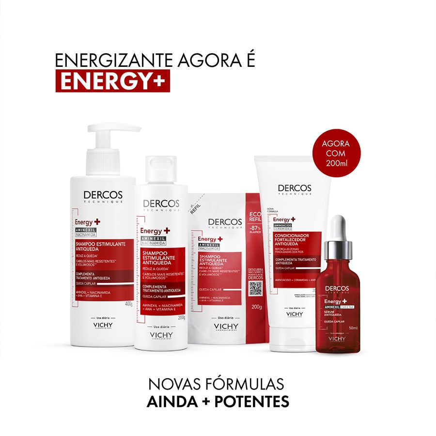 Imagem Dercos Shampoo Energizante Antiqueda