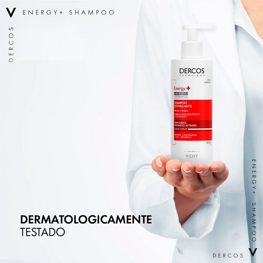 Shampoo Estimulante Antiqueda Dercos Energy+ 400g