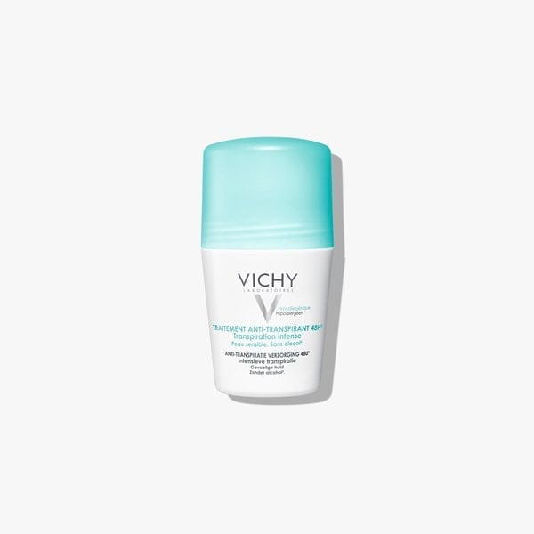 Desodorante Antitranspirante Vichy 48h, tratamento intensivo.