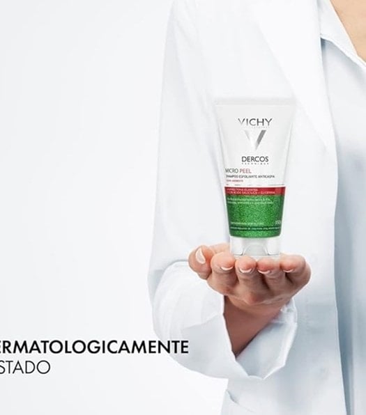 Shampoo Esfoliante Anticaspa Dercos MicroPeel