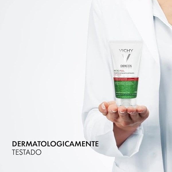 Shampoo Esfoliante Anticaspa Dercos MicroPeel