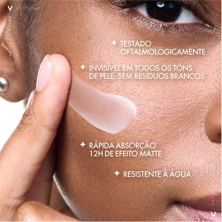 CAPITAL SOLEIL Protetor Solar Facial UV Clear FPS60 40g