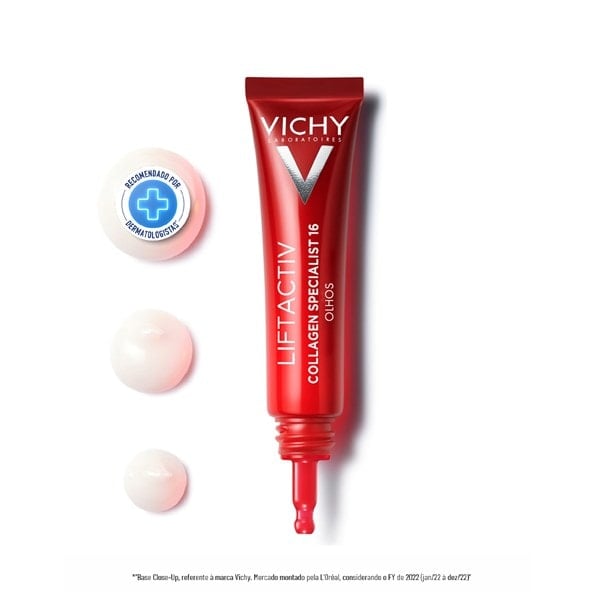 Vichy Liftactiv Collagen 16 Specialist para Olhos.