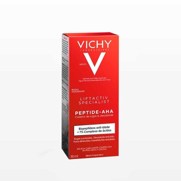 Sérum com Ação-Pró-Colágeno Vichy Liftactiv Peptide AHA - 30ml