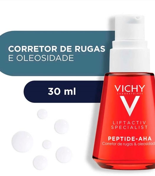 Sérum com Ação-Pró-Colágeno Vichy Liftactiv Peptide AHA - 30ml