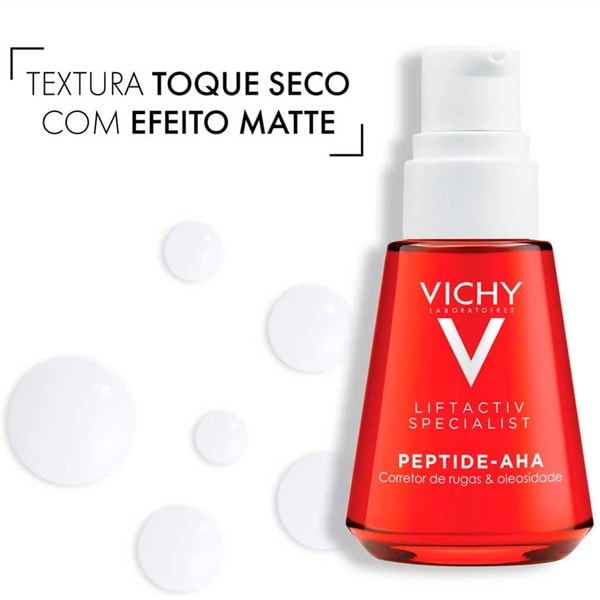 Sérum com Ação-Pró-Colágeno Vichy Liftactiv Peptide AHA - 30ml