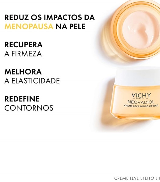 Creme Leve Efeito Lifting Vichy Neovadiol Menopausa - 50g | Galeria 03