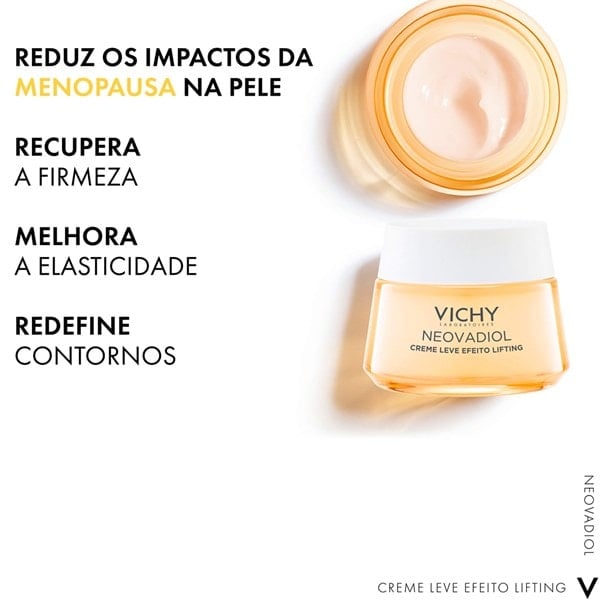 Creme Leve Efeito Lifting Vichy Neovadiol Menopausa - 50g | Galeria 03