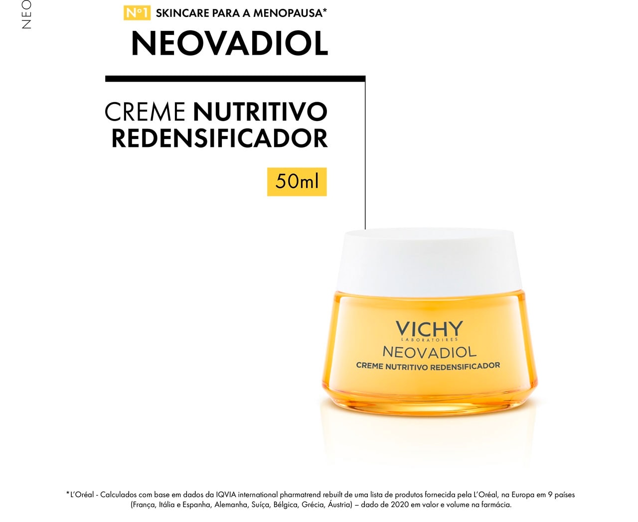 Creme Nutritivo Redensificador Vichy Neovadiol Menoupausa - 50g
