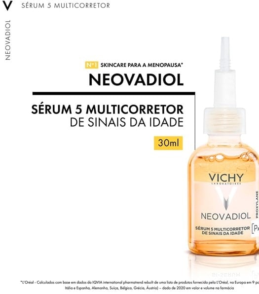Sérum Multicorretor de Sinais da Idade Vichy Neovadiol Menopausa - 30ml