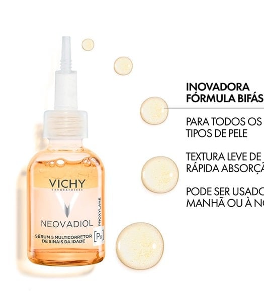Sérum Multicorretor de Sinais da Idade Vichy Neovadiol Menopausa - 30ml