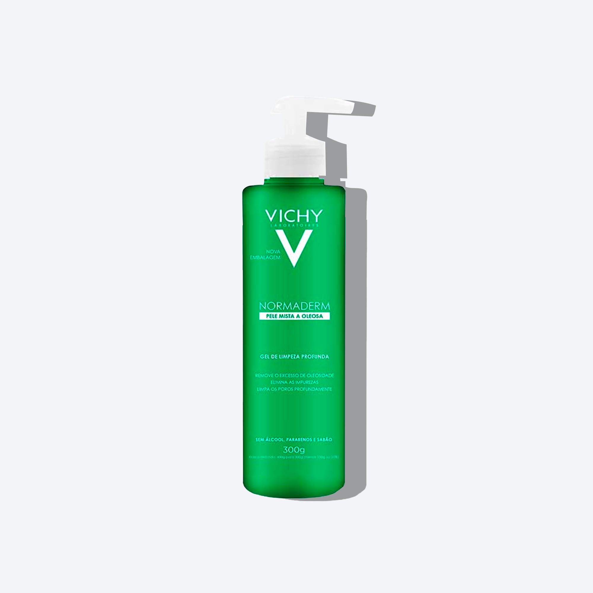 Gel de Limpeza Intensiva Anti-Oleosidade com Acido Glicolico Vichy Normaderm - 300g | Packshot
