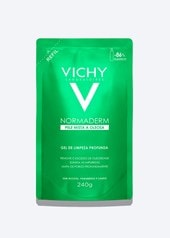 Imagem Gel de Limpeza Intensiva Anti-Oleosidade com Acido Glicolico Vichy Normaderm Refil - 240G