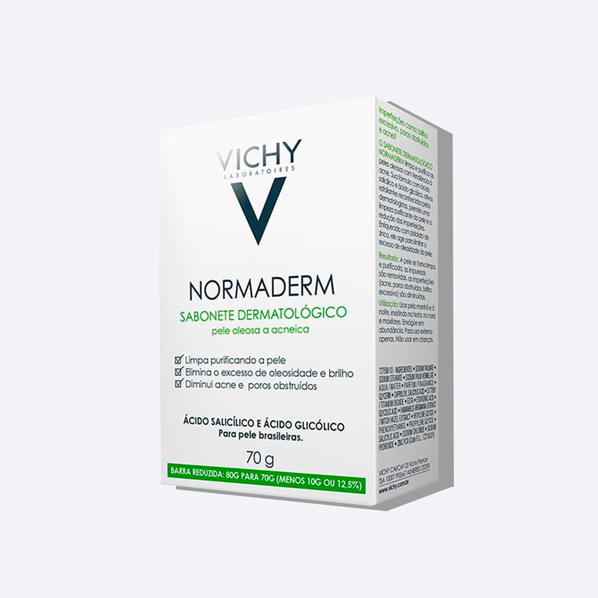 Normaderm Sabonete Dermatológico - 70g | Packshot