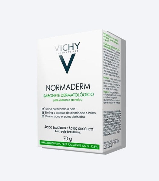 Normaderm Sabonete Dermatológico - 70g | Packshot