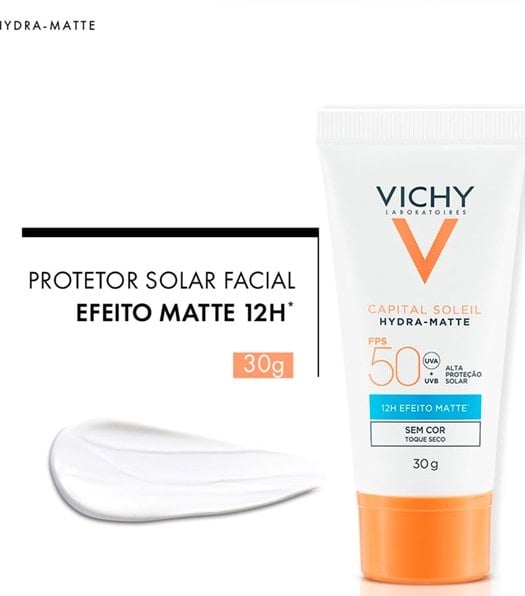 Protetor Solar Facial Vichy Hydra-matte FPS50