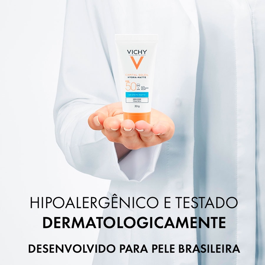 Protetor Solar Facial Vichy Hydra-matte FPS50
