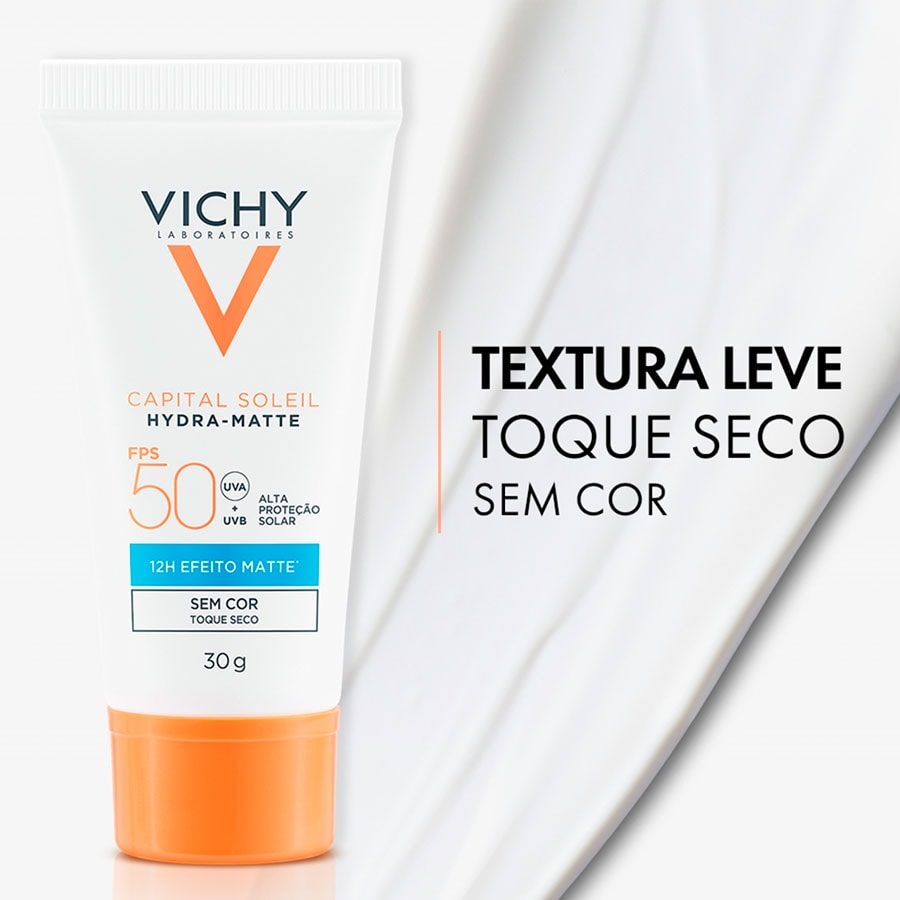 Protetor Solar Facial Vichy Hydra-matte FPS50