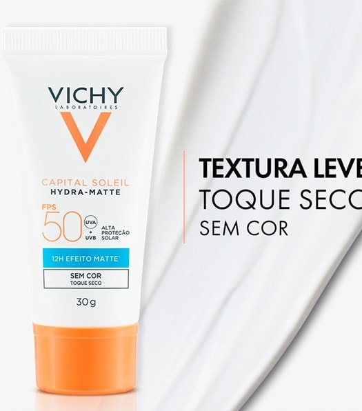 Protetor Solar Facial Vichy Hydra-matte FPS50